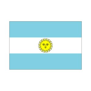 画像: 卓上旗　アルゼンチン