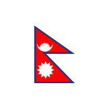 画像: 卓上旗　ネパール