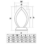 画像: 2Dレーザー加工表彰楯　VOT402：コンテスト・認定書・周年記念・表彰用品にオススメ　２D加工表彰楯