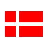 画像: 卓上旗　デンマーク