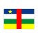 画像1: 卓上旗　中央アフリカ