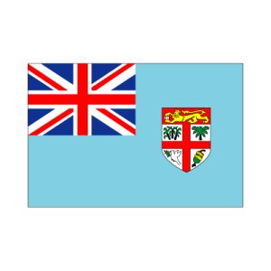 画像1: 卓上旗　フィジー