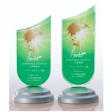 画像: 表彰楯　VOT505：企業表彰・コンテスト・認定書・周年記念・表彰用品にハイセンスで、おしゃれな表彰楯