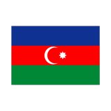 画像: 卓上旗　アゼルバイジャン