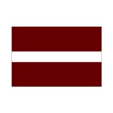 画像: 卓上旗　ラトビア