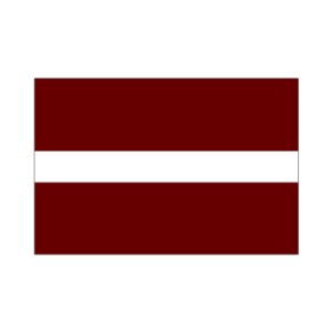 画像1: 卓上旗　ラトビア