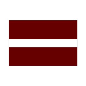 画像1: 卓上旗　ラトビア