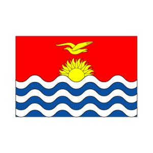 画像: 卓上旗　キリバス