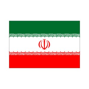 画像1: 卓上旗　イラン