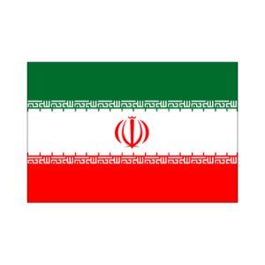 画像: 卓上旗　イラン