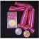 画像1: KMメダル-B型 φ60mmメダル　プラケース入り　蝶リボン付き：大会の記念に１個から販売、金メダル・銀メダル・銅メダル、優勝メダル