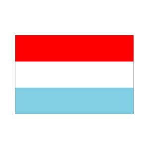画像1: 卓上旗　ルクセンブルグ