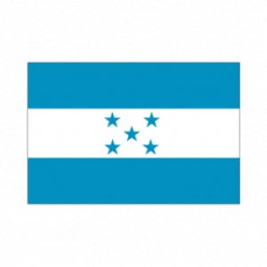 画像: 卓上旗　ホンジュラス