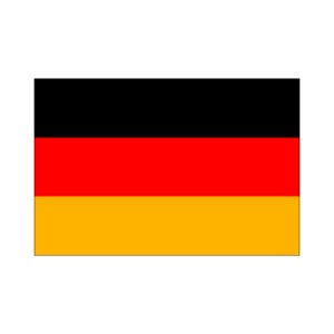 画像1: 卓上旗　ドイツ