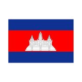 画像: 卓上旗　カンボジア