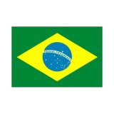 画像: 卓上旗　ブラジル