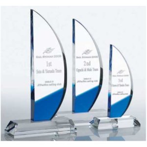 2Dレーザー加工表彰楯VOS401画像