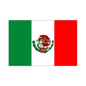 画像1: 卓上旗　メキシコ