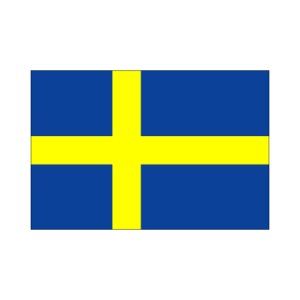 画像: 卓上旗　スウェーデン