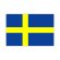 画像1: 卓上旗　スウェーデン