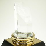画像: VT3068 クリスタルブロンズ 社内表彰・企業表彰・周年記念・コンテスト用に高級感あるガラス製トロフィー・クリスタルトロフィー